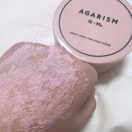 Q+Me スウィート ボム タラソ スクラブ/AGARISM/バストケア・ヒップケアを使ったクチコミ(4枚目)