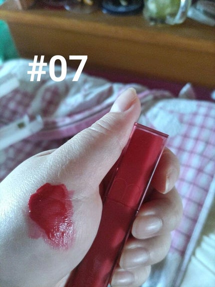 デュイフルウォーターティント/rom&nd/リップティントを使ったクチコミ(1枚目)