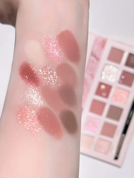 エクスプローラ12色 動物アイシャドウパレット/PERFECT DIARY/アイシャドウパレットを使ったクチコミ(5枚目)