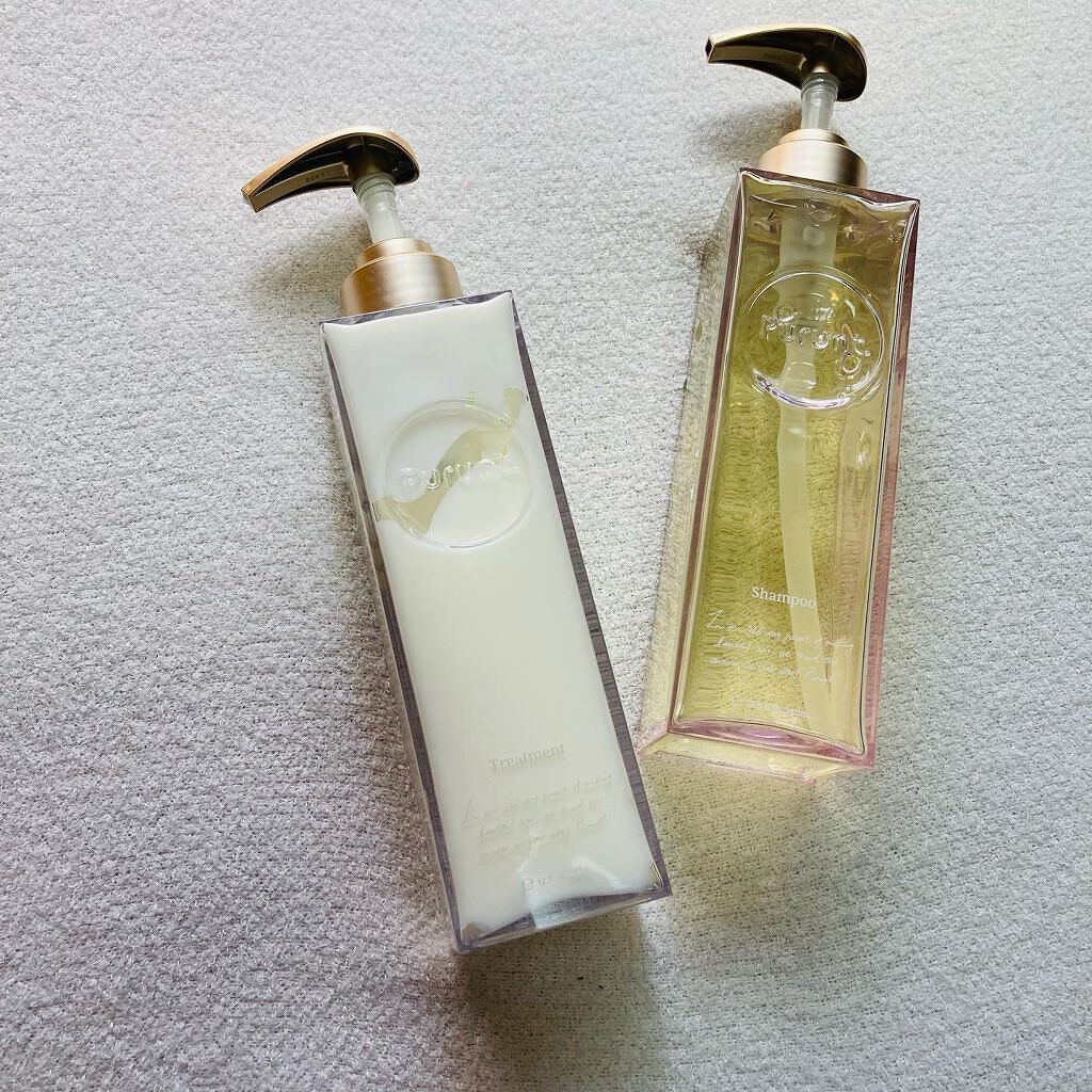 プルント モイストリッチ美容液シャンプー／モイストリッチリペア美容液トリートメント/Purunt./市販シャンプーを使ったクチコミ（1枚目）