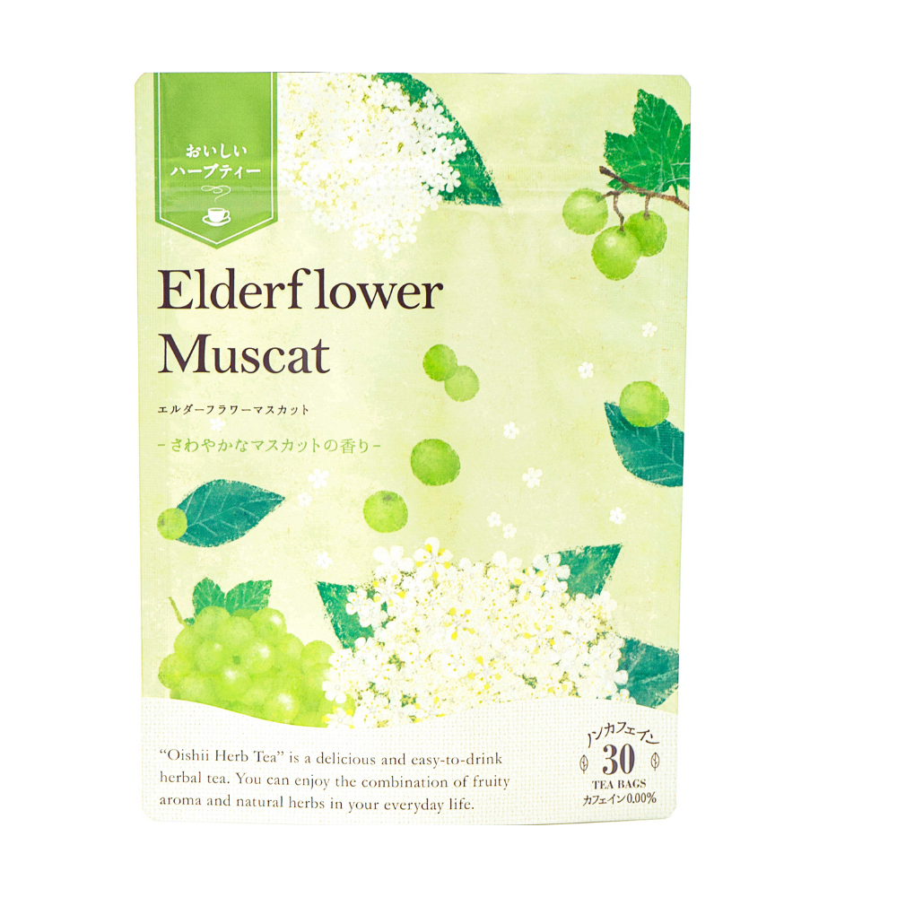 おいしいハーブティー エルダーフラワーマスカット 30ヶ入