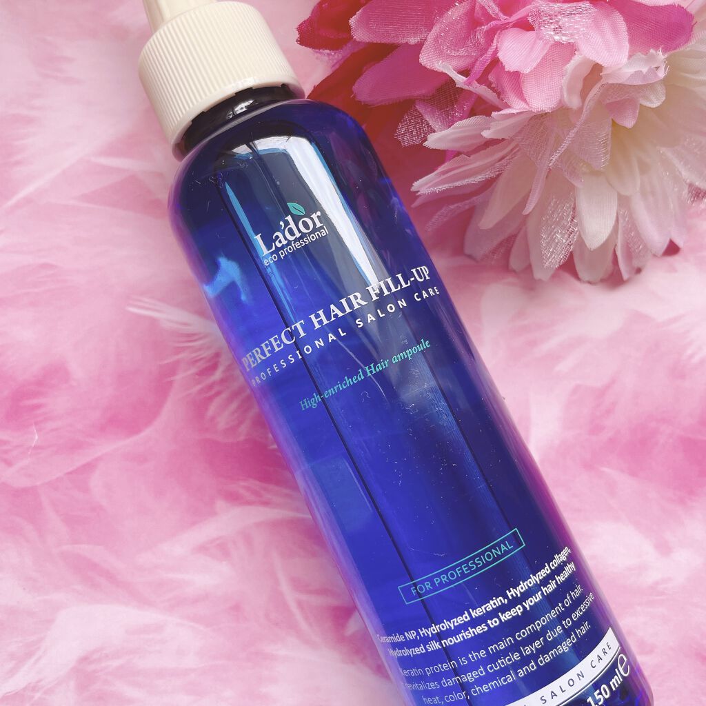 PERFECT HAIR FILL-UP/La'dor/洗い流すヘアトリートメントを使ったクチコミ（1枚目）