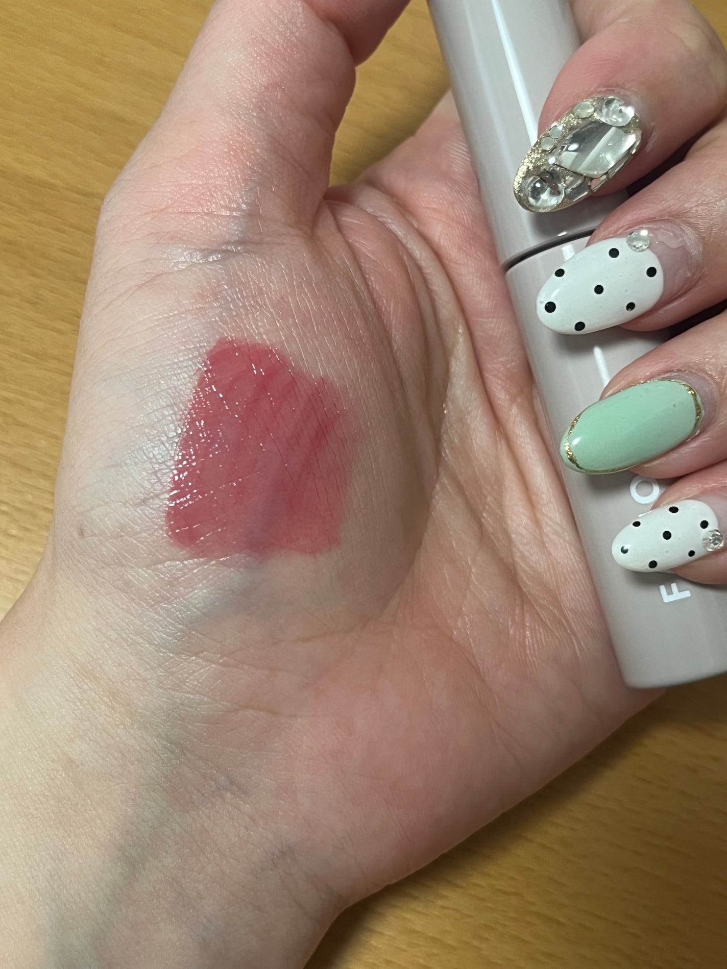 ワンデイ アートメイク ルージュ/FASIO/口紅を使ったクチコミ(3枚目)