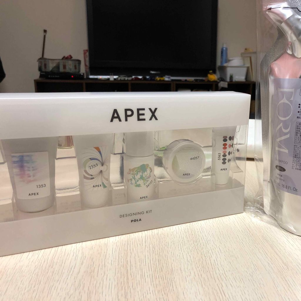 マンスリースキンケアプログラム(旧)/APEX/スキンケアキットを使ったクチコミ(1枚目)