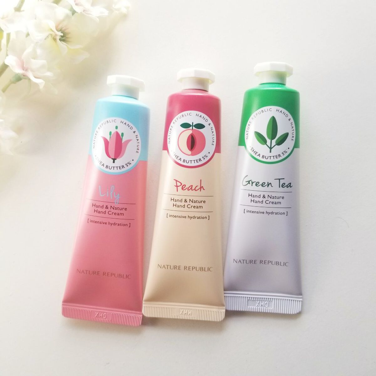 ハンドクリーム(グリーンティー) /ネイチャーリパブリック/ハンドクリームを使ったクチコミ(1枚目)