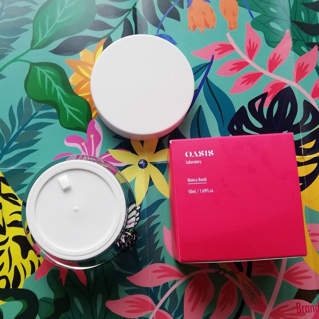 Watery Bomb/Oasis Laboratory/フェイスクリームを使ったクチコミ（2枚目）