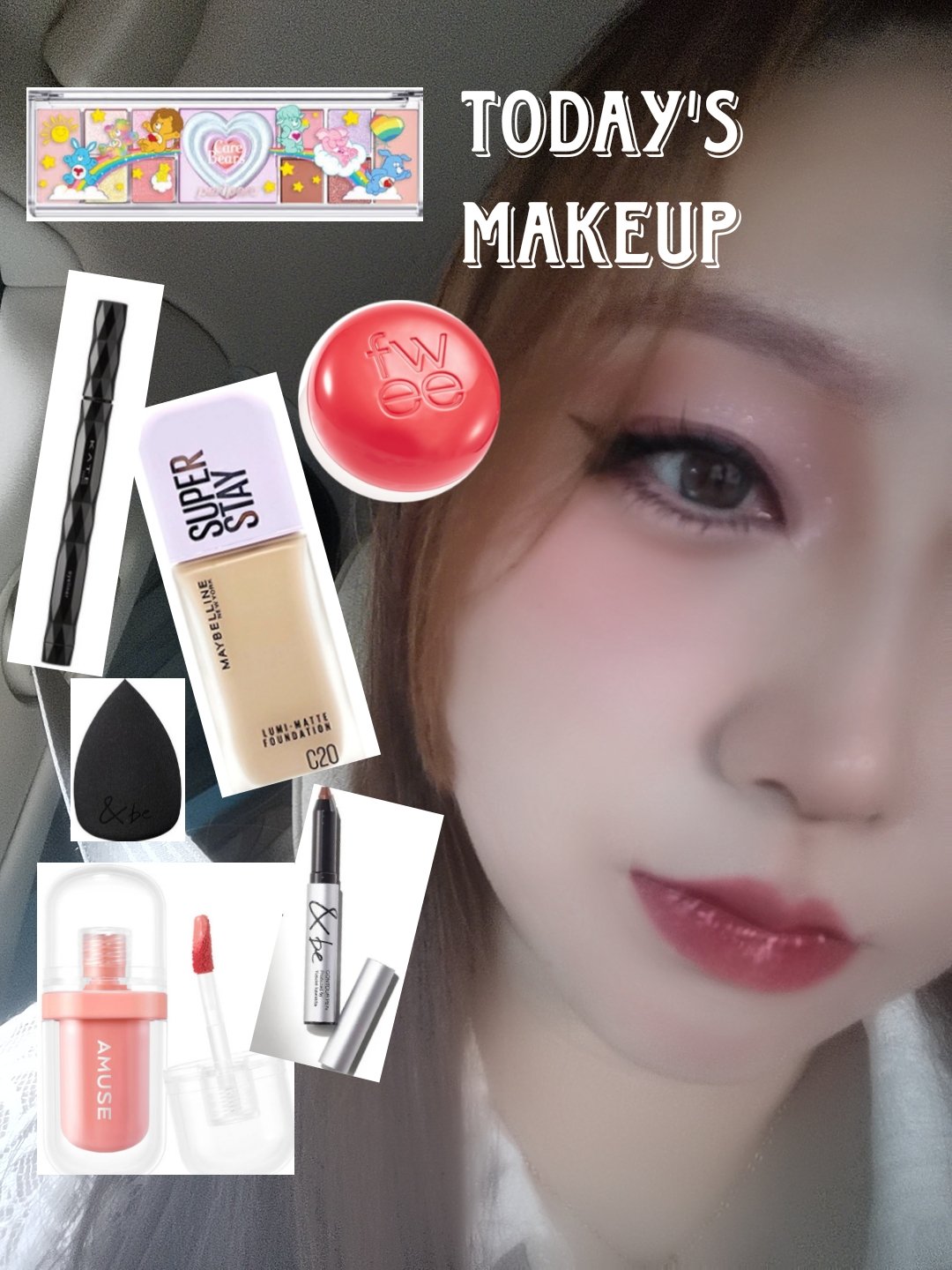 リップアンドチーク ブラーリープリンポット/fwee/口紅を使ったクチコミ（1枚目）