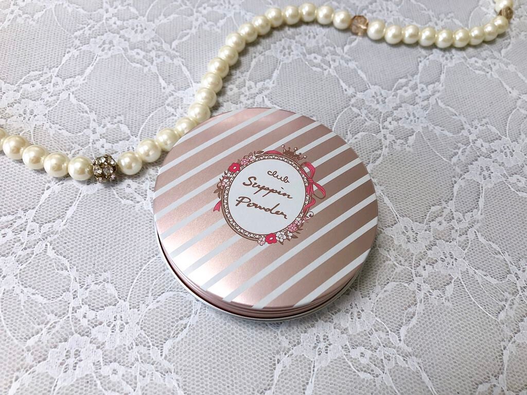 すっぴんパウダー パステルローズの香り/クラブ/プレストパウダーを使ったクチコミ(1枚目)