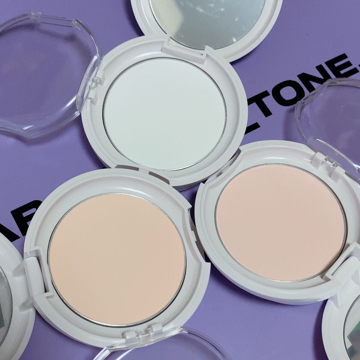 グローパウダーパクト/ABOUT TONE/プレストパウダーを使ったクチコミ(2枚目)