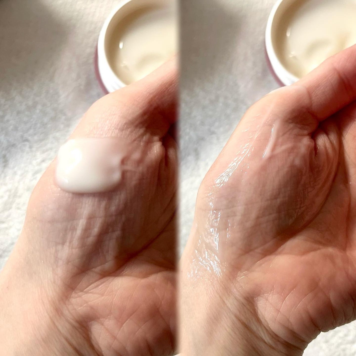 リンクルケア ホワイト モイストジェルクリーム/グレイスワン/オールインワン化粧品を使ったクチコミ(3枚目)