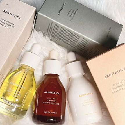 バイタライジング ローズマリー ファーミング アンプル/AROMATICA/美容液を使ったクチコミ(5枚目)