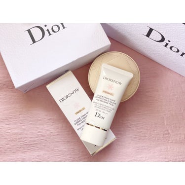 Dior スノー ブライトニング フレッシュ CCクリーム 50のクチコミ「お気に入りの\♡/日焼け止め乳液
兼CCクリーム



マスクが欠かせなくなってから
ファンデ.....」（1枚目）