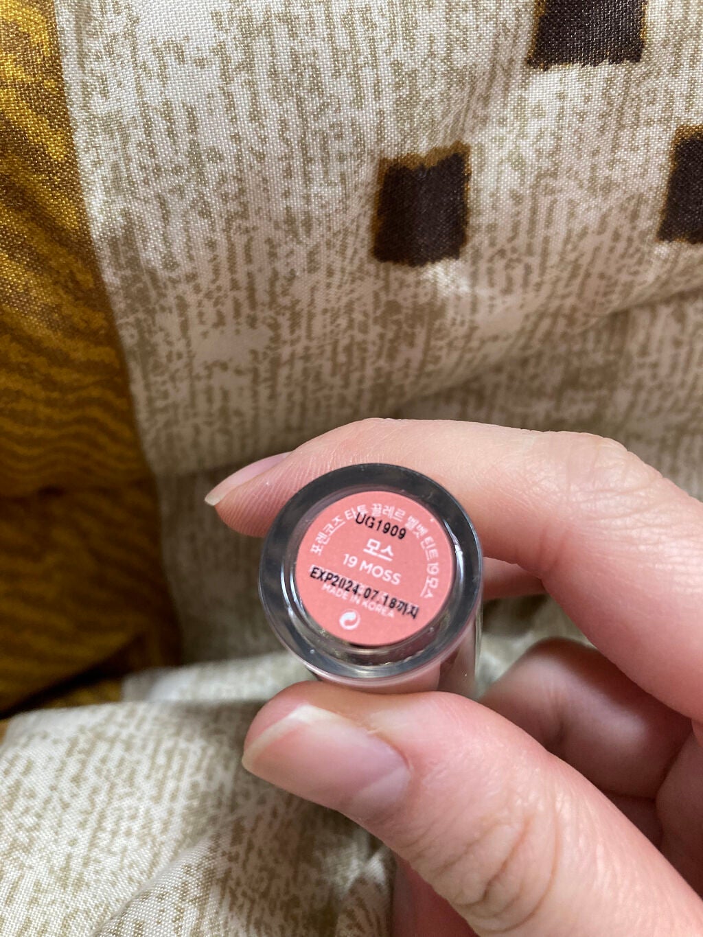 タトゥーベルベットティント/フォレンコス/リップティントを使ったクチコミ(3枚目)