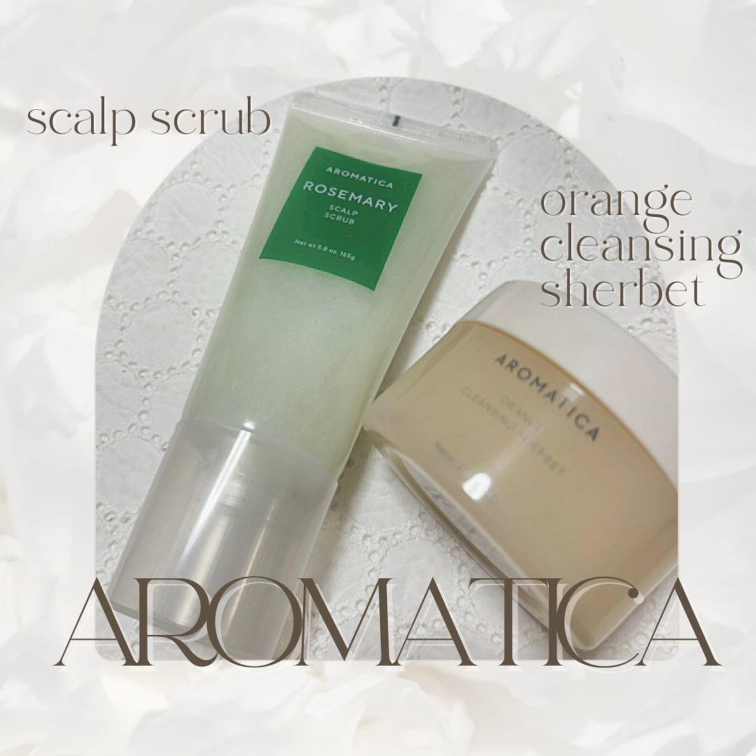 ローズマリー スカルプ スクラブ/AROMATICA/ヘッドスクラブを使ったクチコミ（1枚目）