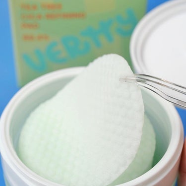 ティーツリー シカ89.4% リファイニングパッド/Vertty/拭き取り化粧水を使ったクチコミ（4枚目）