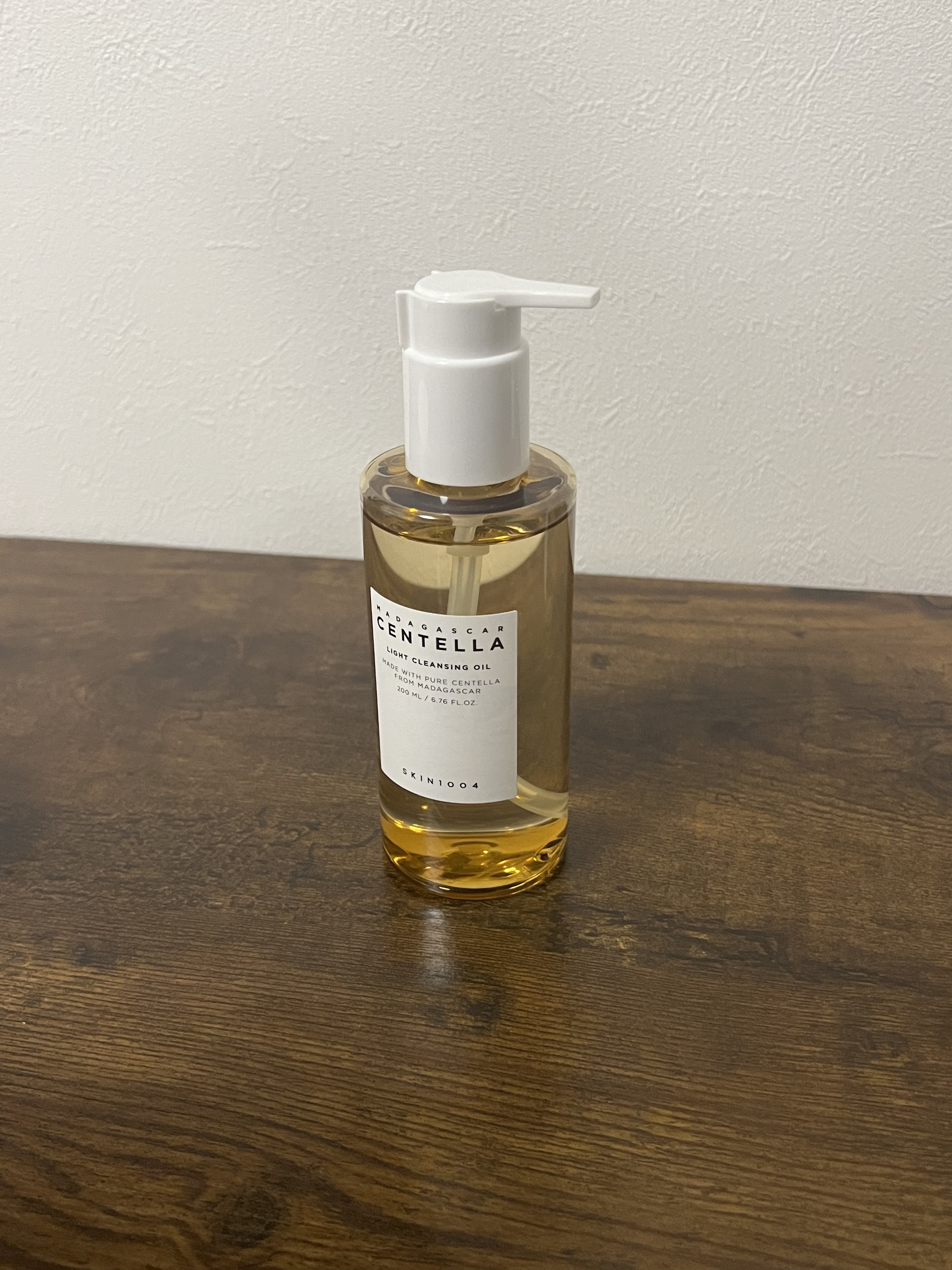 センテラ ライトクレンジングオイル/SKIN1004/オイルクレンジングを使ったクチコミ（1枚目）