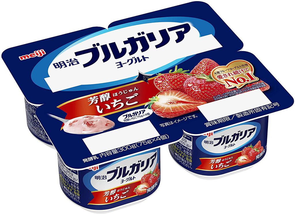 明治ブルガリアヨーグルト 芳醇いちご / 明治
