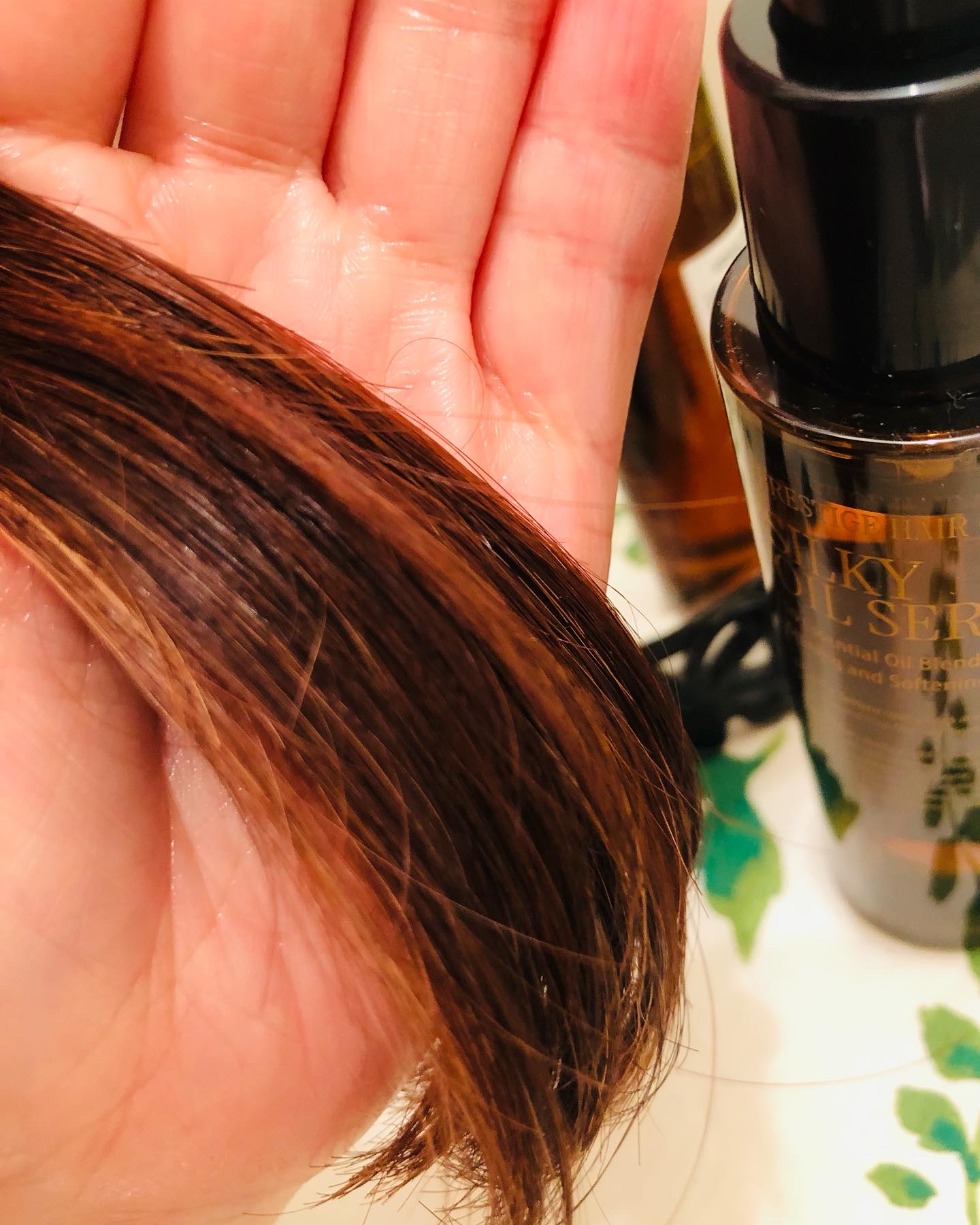 SILKY OIL SERUM/CULRY SHYLL/ヘアオイルを使ったクチコミ（3枚目）