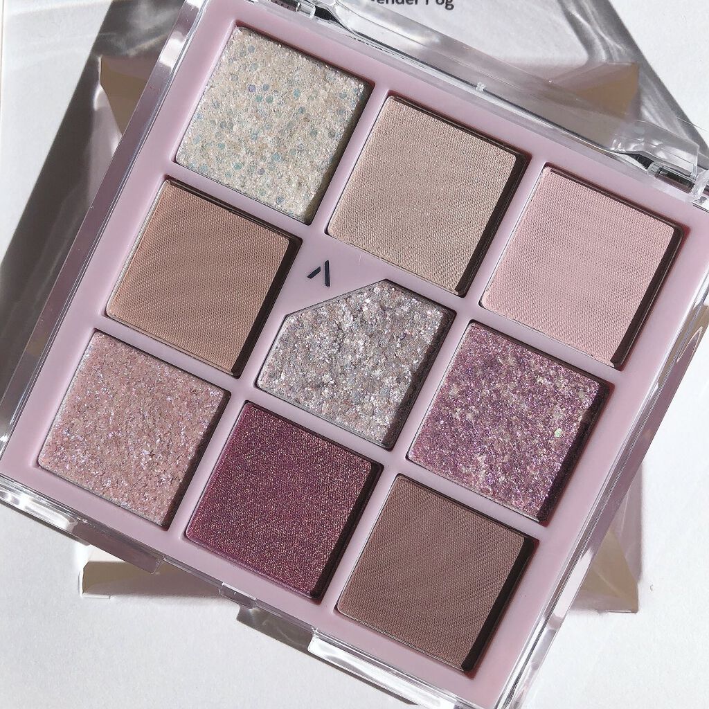 グリッターペディアアイパレット/unleashia/アイシャドウパレットを使ったクチコミ(1枚目)