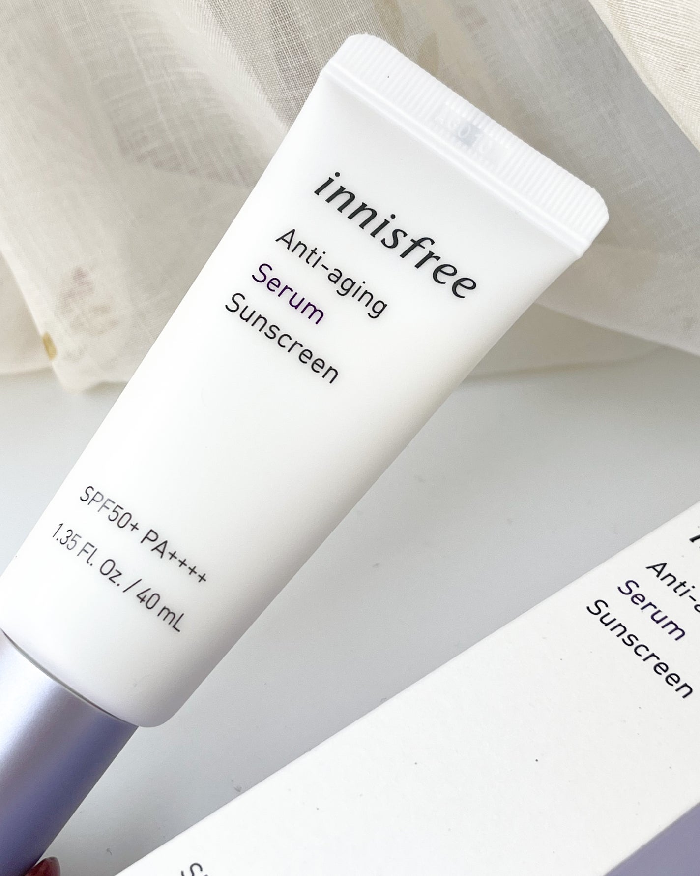 アンチエイジング セラム サンスクリーン/innisfree/日焼け止め・UVケアを使ったクチコミ(5枚目)