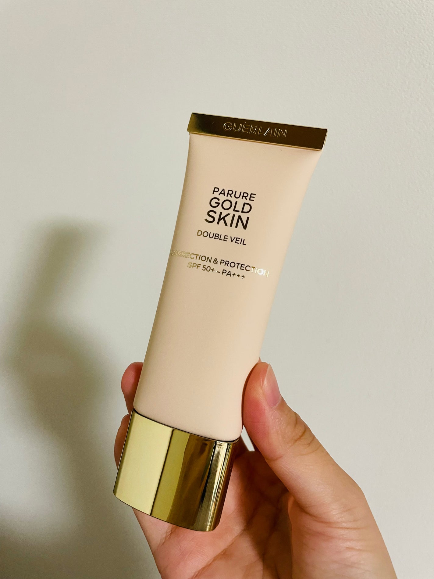 パリュール ゴールド スキン ダブル ヴェール プライマー/GUERLAIN/化粧下地を使ったクチコミ(1枚目)