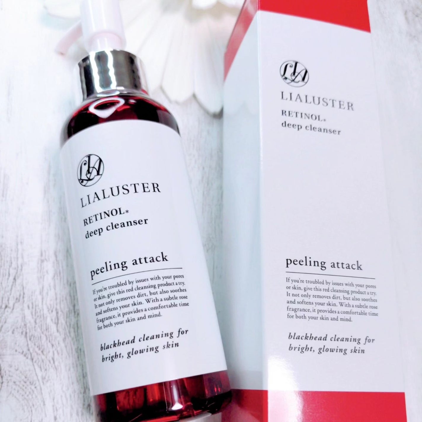 レチノールディープクレンザー/LIALUSTER/その他洗顔料を使ったクチコミ(1枚目)