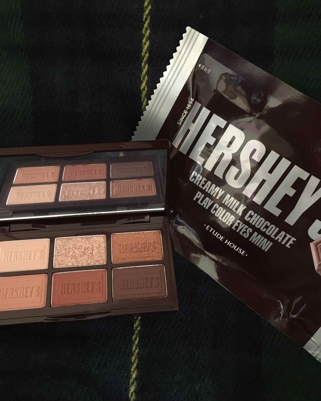 ハーシー プレイカラーアイズミニ/ETUDE/アイシャドウパレットを使ったクチコミ（1枚目）