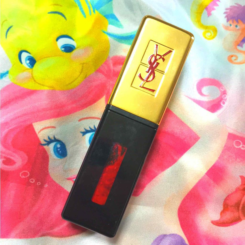 ルージュ ピュールクチュール ヴェルニ/YVES SAINT LAURENT BEAUTE/口紅を使ったクチコミ（1枚目）