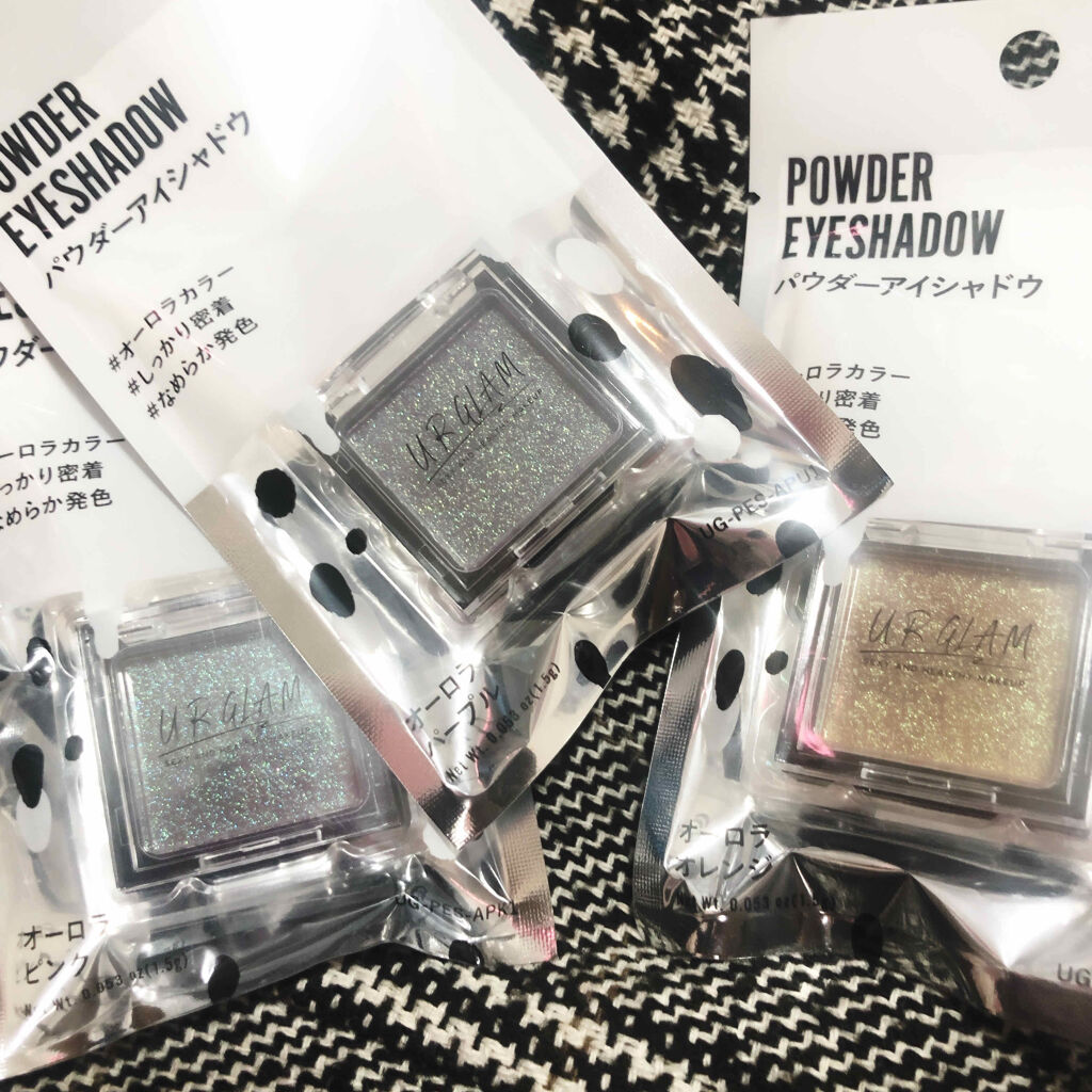 UR GLAM　POWDER EYESHADOW/U R GLAM/単色アイシャドウを使ったクチコミ（2枚目）