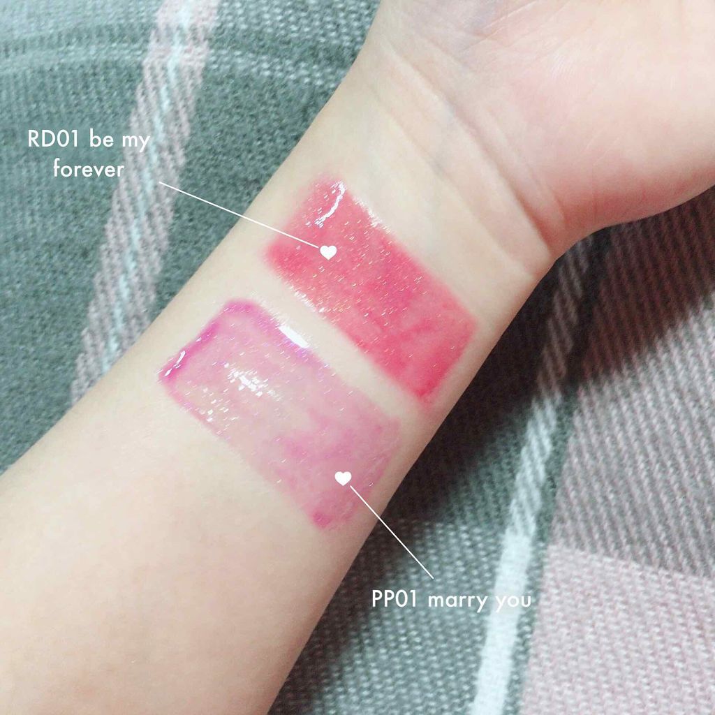 パールインラブグロス/MISSHA/リップグロスを使ったクチコミ(2枚目)