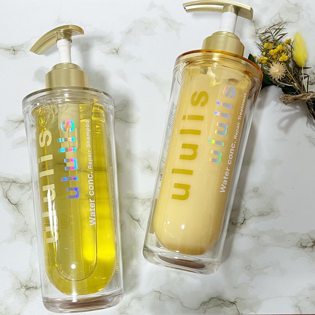 ウォーターコンク リペアシャンプー/ヘアトリートメント/ululis/シャンプー・コンディショナーを使ったクチコミ(1枚目)