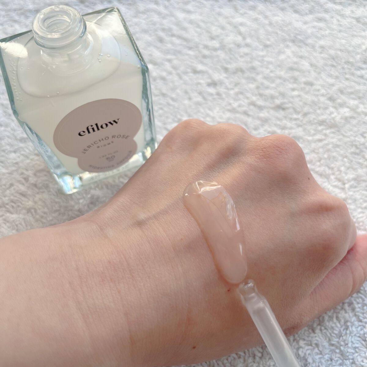 水分ケア 復活草バイオームアンプル/efilow/美容液を使ったクチコミ（3枚目）