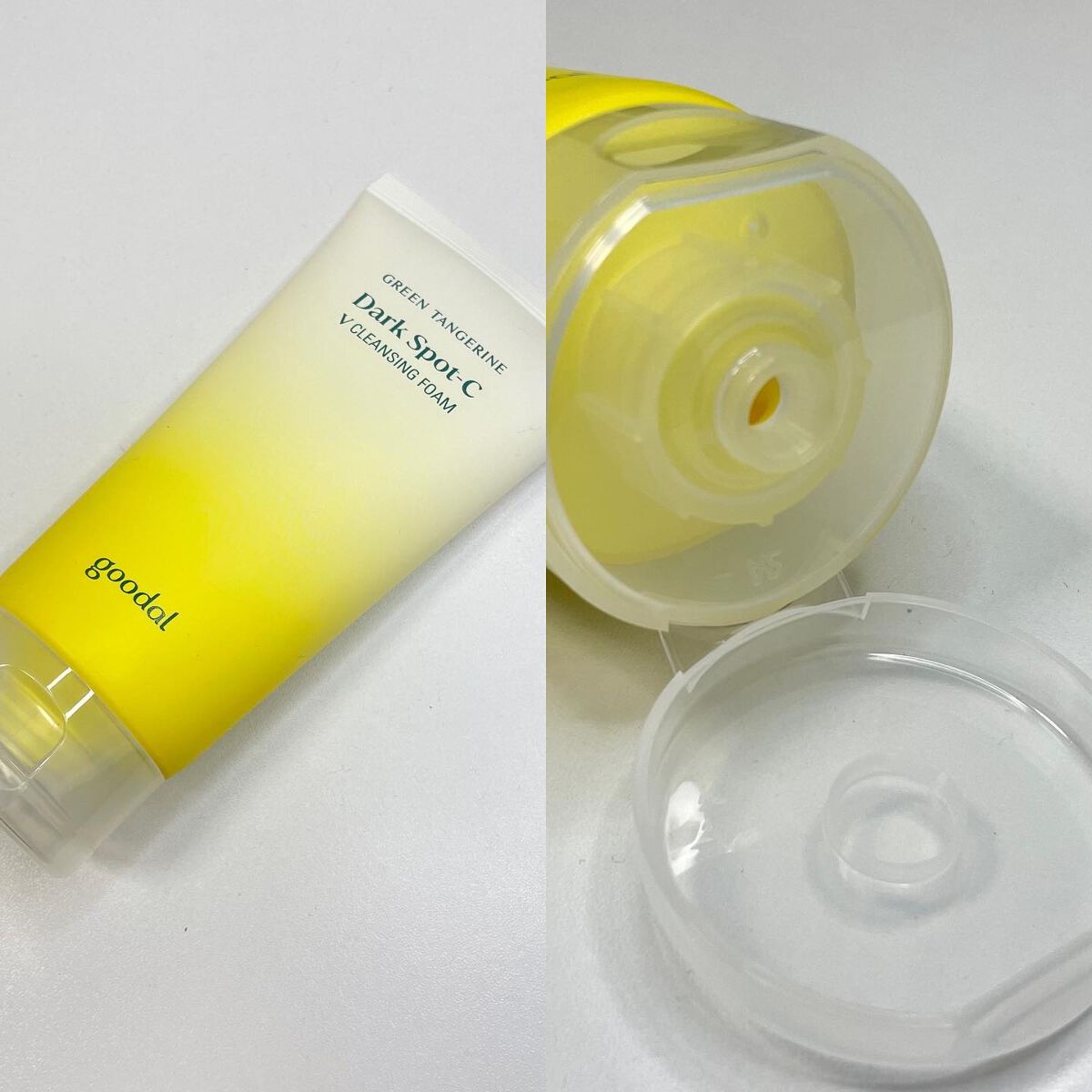 グリーンタンジェリン ビタC クレンジングフォーム/goodal/洗顔フォームを使ったクチコミ(2枚目)