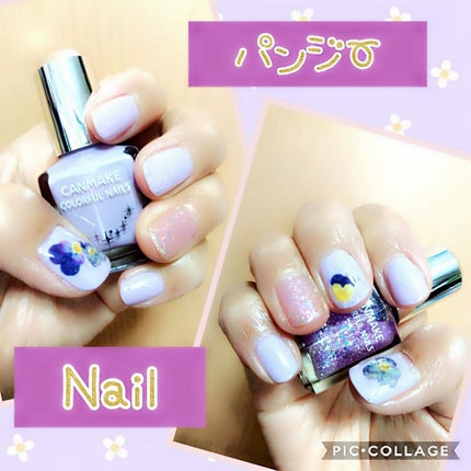 カラフルネイルズ/キャンメイク/マニキュアを使ったクチコミ(1枚目)