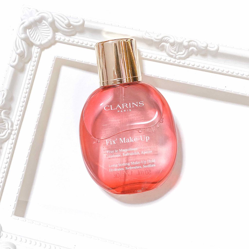 フィックス メイクアップ/CLARINS/ミスト状化粧水を使ったクチコミ（1枚目）