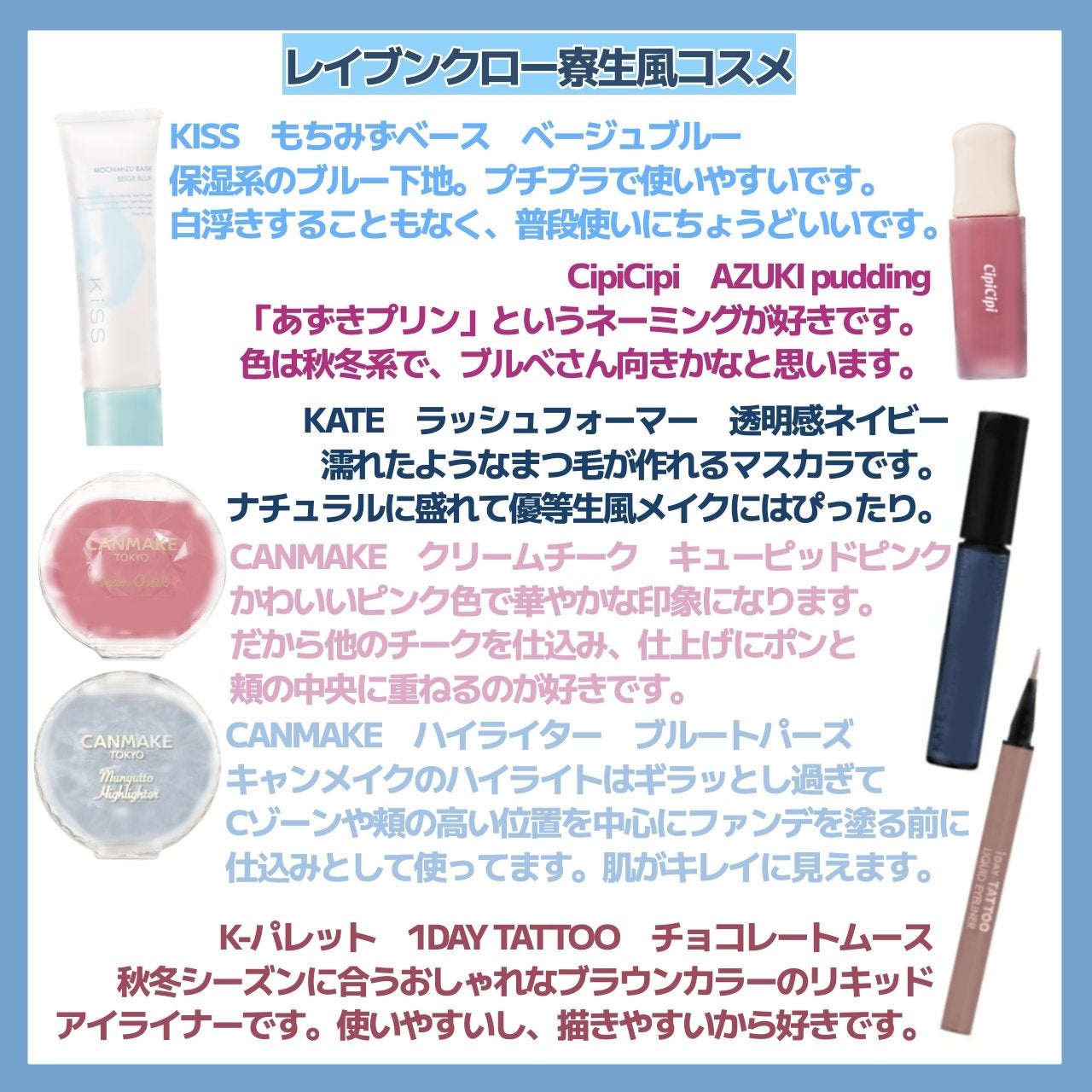 クリームチーク/キャンメイク/ジェル・クリームチークを使ったクチコミ(3枚目)