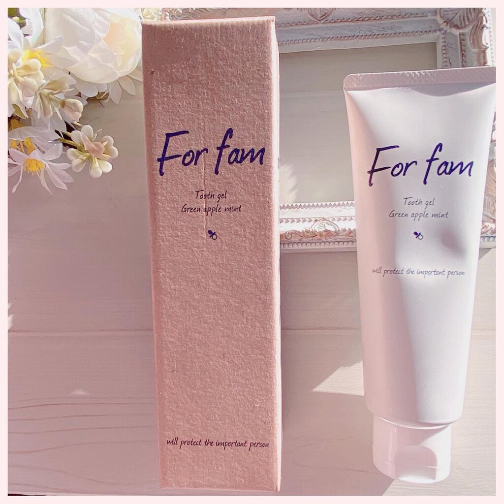トゥースジェル/For fam/歯磨き粉を使ったクチコミ（1枚目）