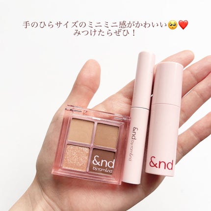アンドバイロムアンド グラッシーボムティント/&nd by rom&nd/リップティントを使ったクチコミ(9枚目)