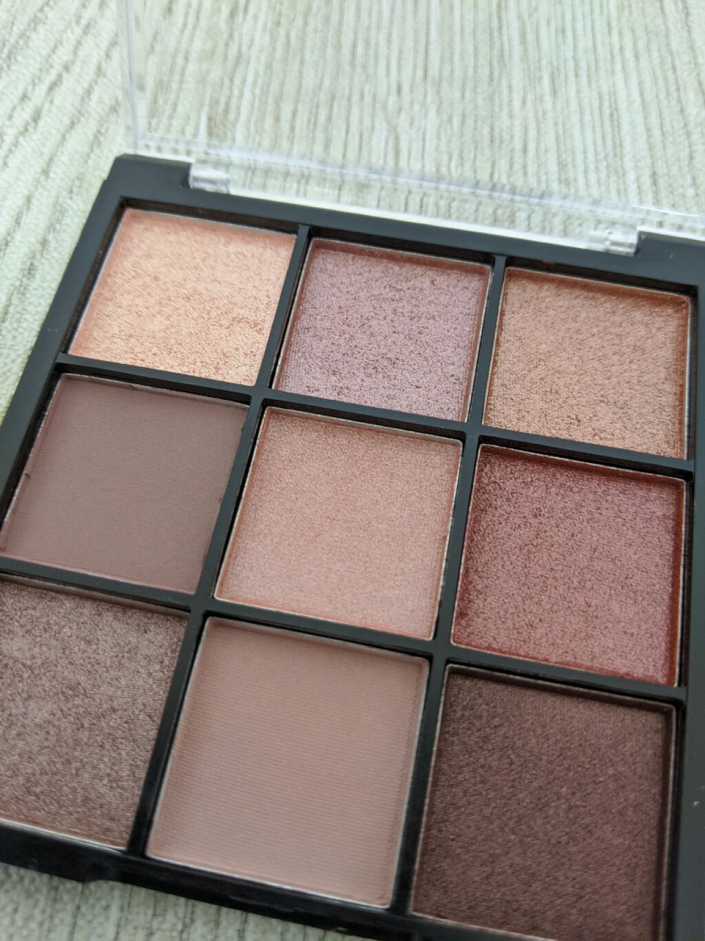 UR GLAM BLOOMING EYE COLOR PALETTE/U R GLAM/アイシャドウパレットを使ったクチコミ(2枚目)