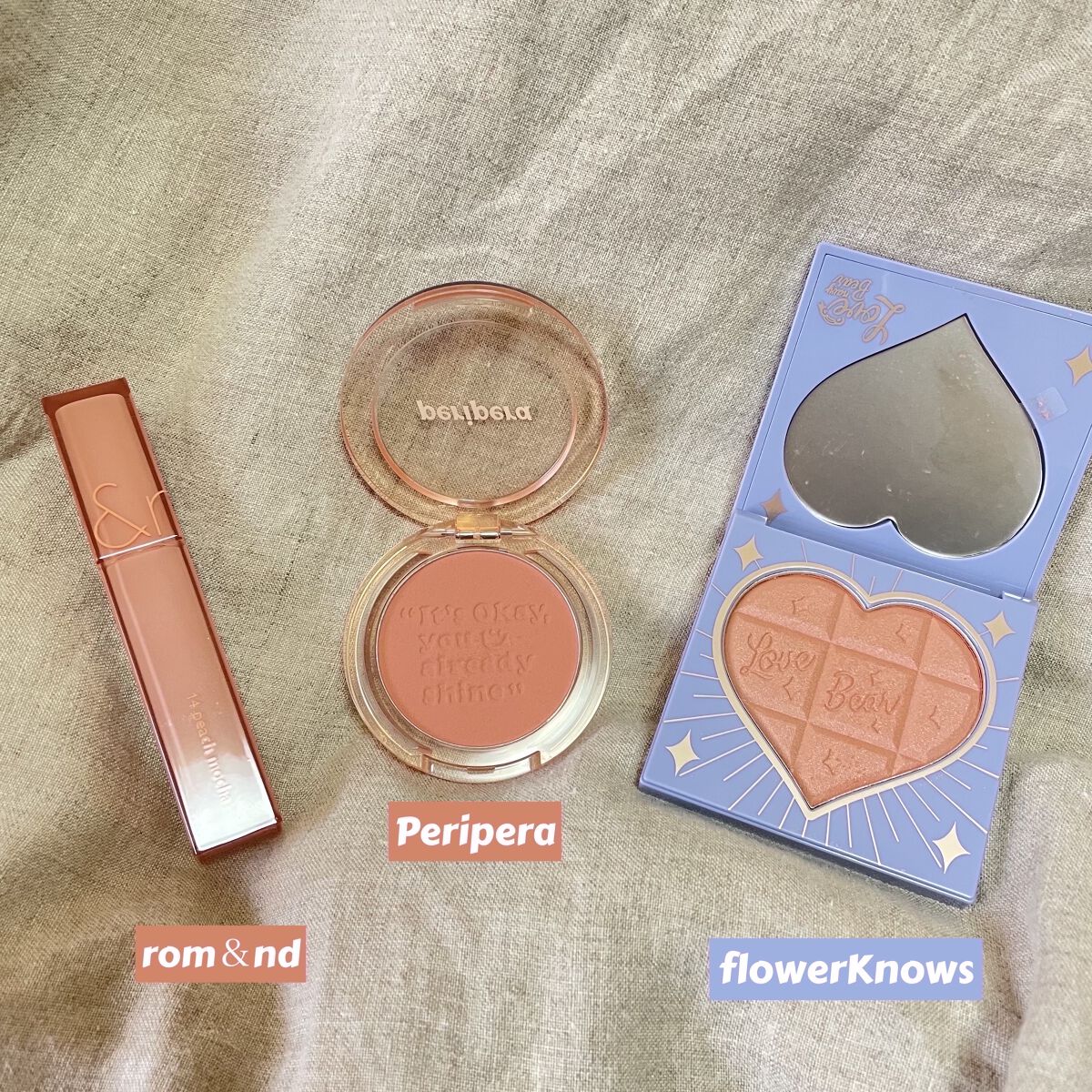 ピュア ブラッシュド サンシャイン チーク/PERIPERA/パウダーチークを使ったクチコミ（2枚目）