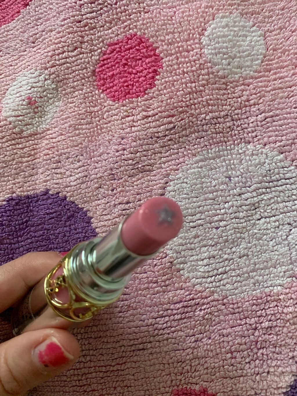 ルージュ ヴォリュプテ ロックシャイン/YVES SAINT LAURENT BEAUTE/口紅を使ったクチコミ(2枚目)