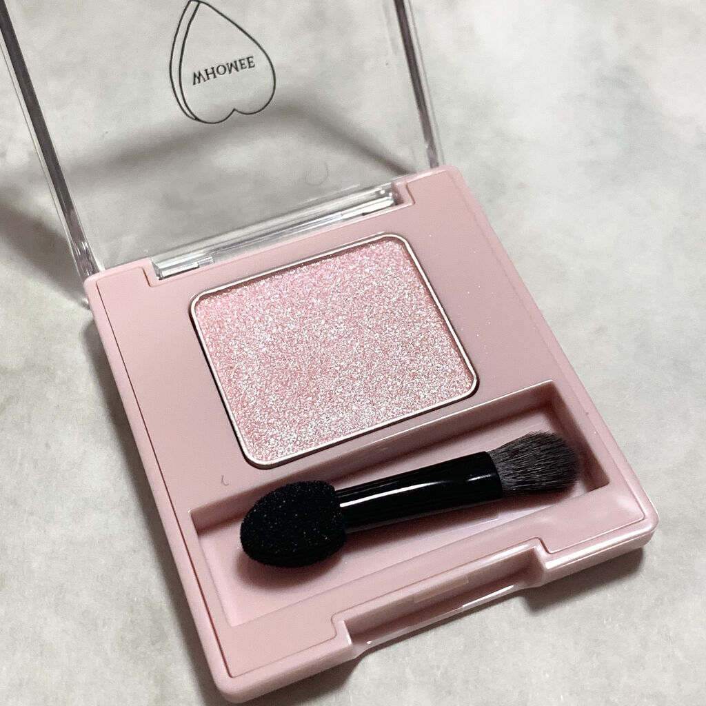 フーミー シングルアイシャドウ ローズタンドル/WHOMEE/単色アイシャドウを使ったクチコミ（2枚目）