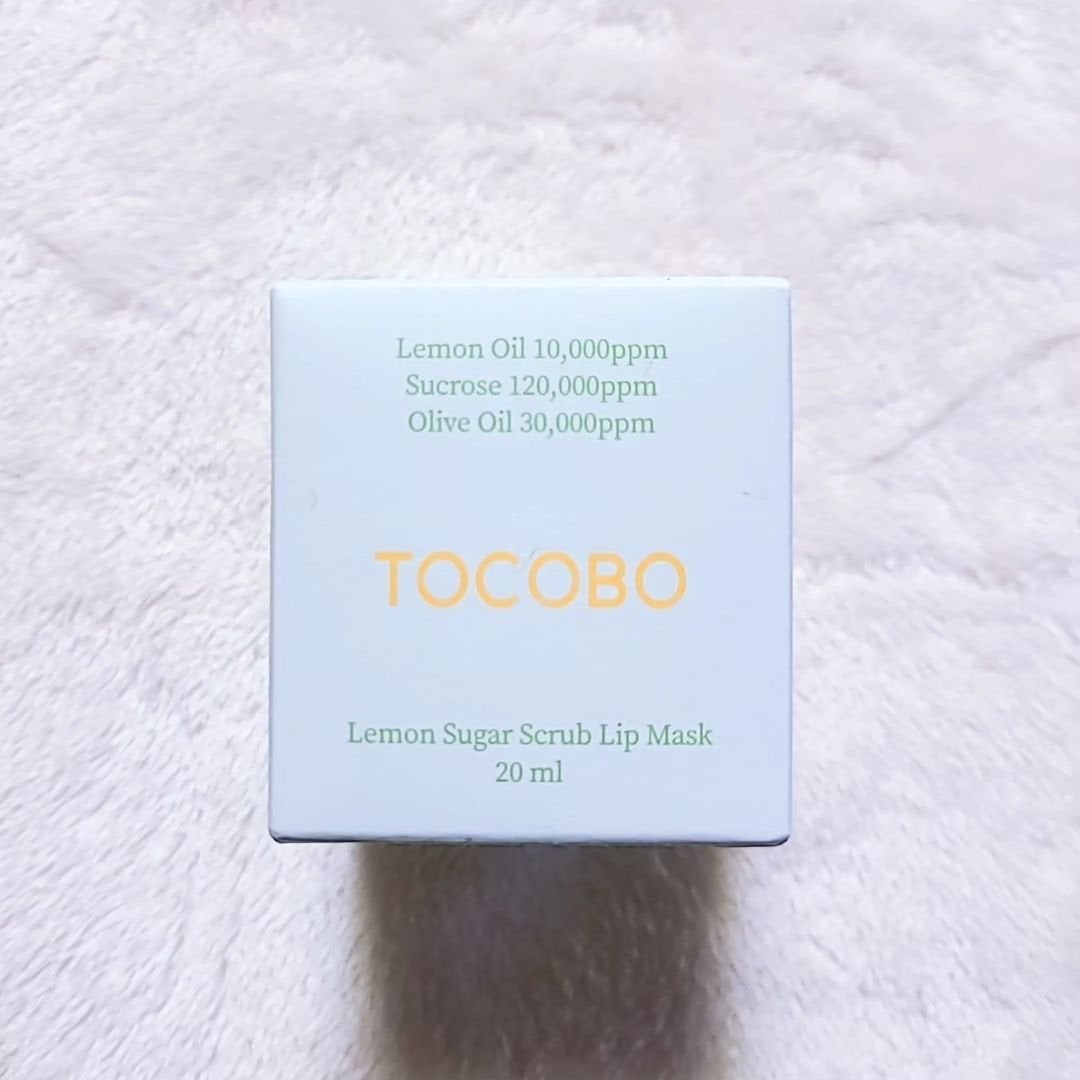 レモンシュガースクラブリップマスク/TOCOBO/リップスクラブを使ったクチコミ(2枚目)