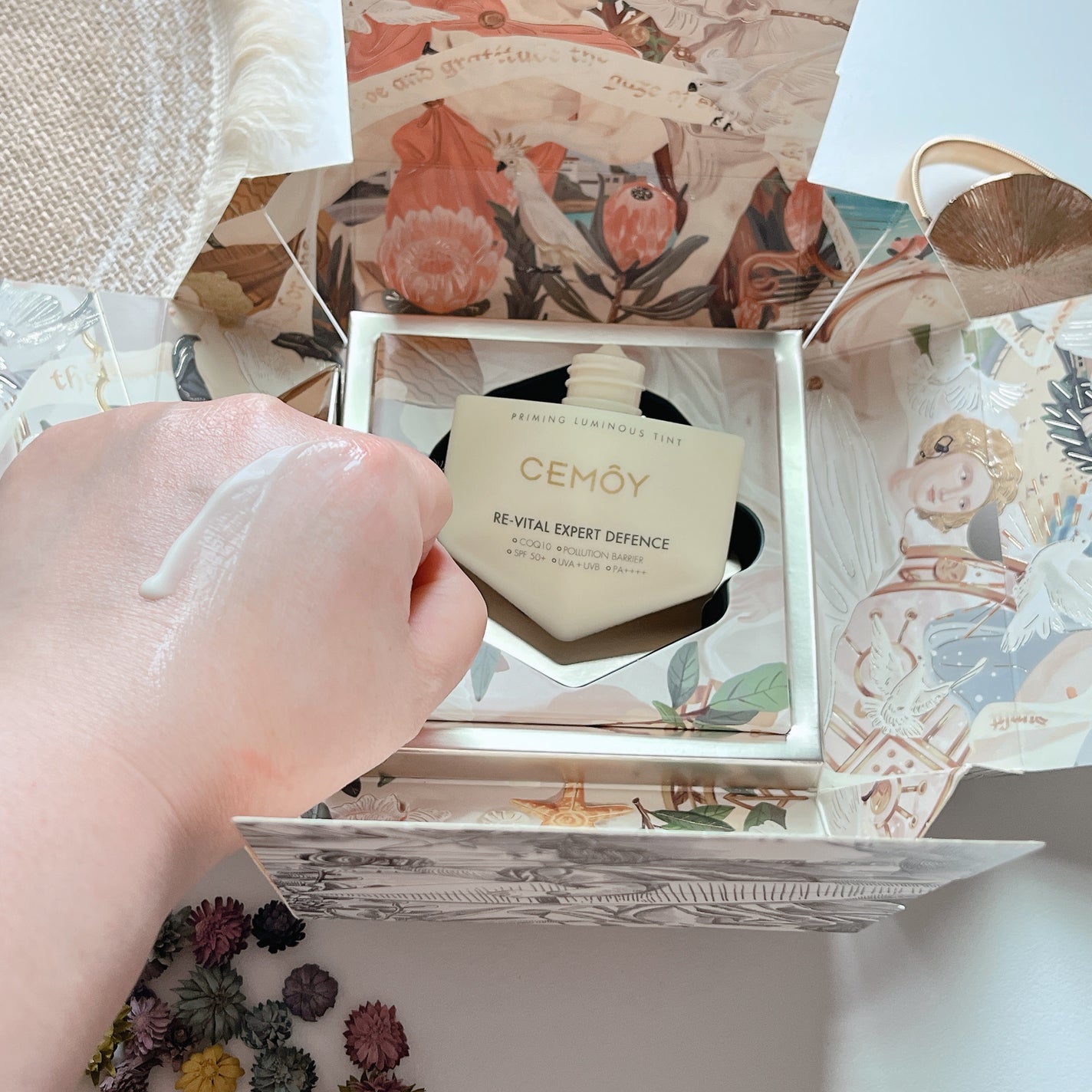 エキスパート ディフェンス/CEMOY/日焼け止めクリームを使ったクチコミ(5枚目)