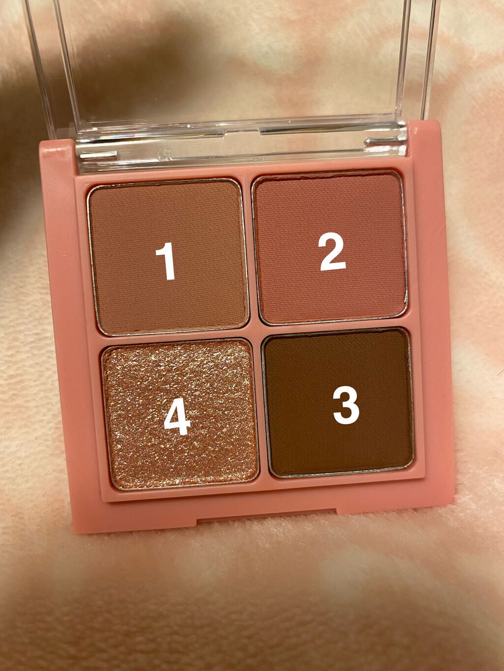 ベターザンアイズ/rom&nd/アイシャドウパレットを使ったクチコミ(3枚目)