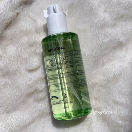 フレッシュライムLHAツヤ肌ディープクレンジングオイル/omitted./オイルクレンジングを使ったクチコミ(1枚目)