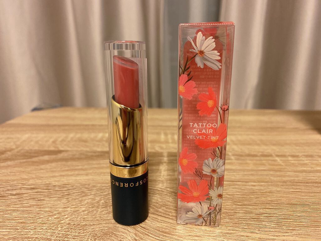 タトゥーベルベットティント/フォレンコス/リップティントを使ったクチコミ（1枚目）