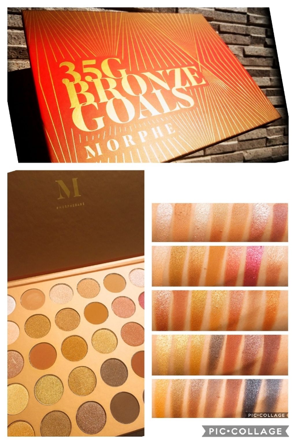 35G BRONZE GOALS/Morphe/アイシャドウパレットを使ったクチコミ(1枚目)