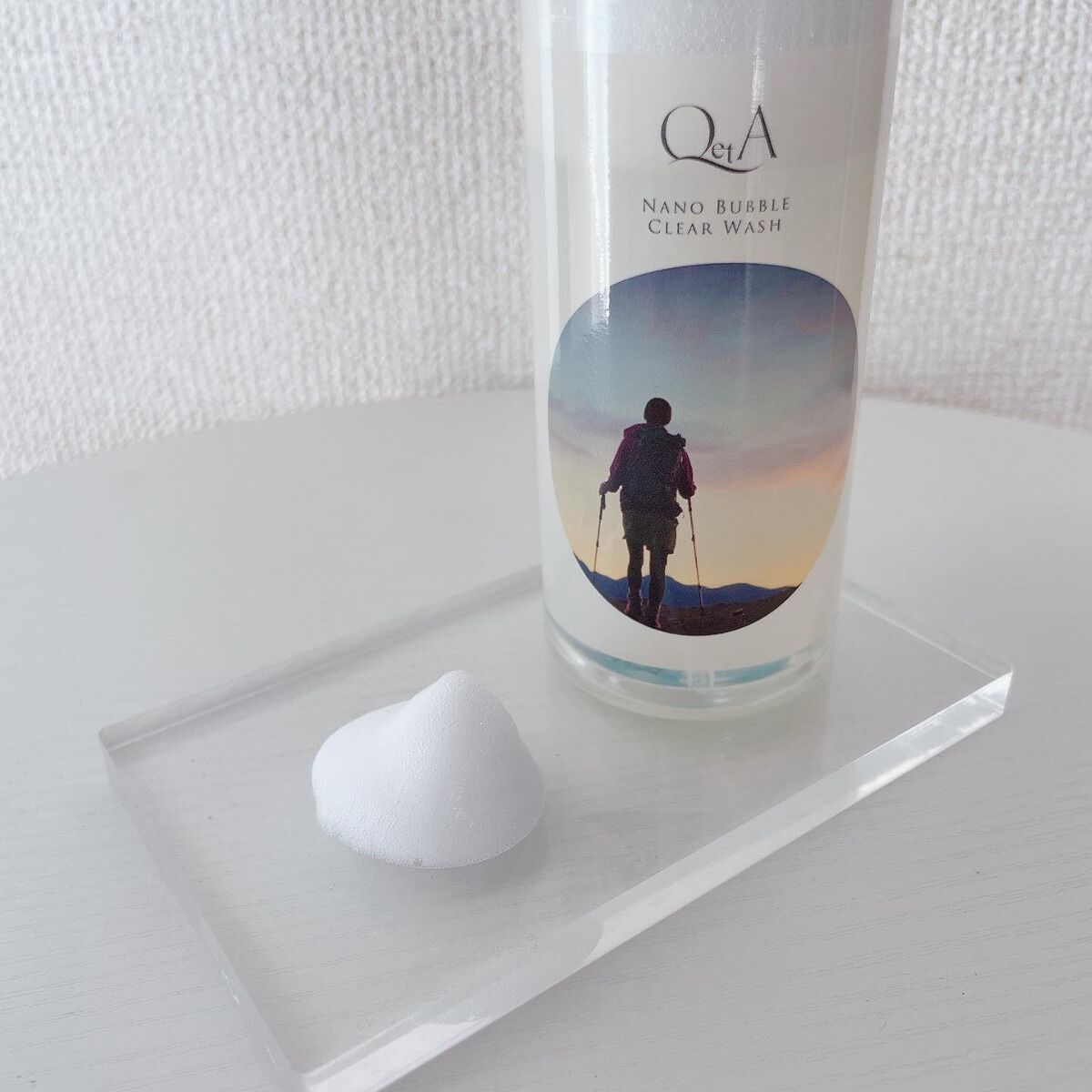 ナノバブルクリアウォッシュ/QetA/洗顔フォームを使ったクチコミ（3枚目）