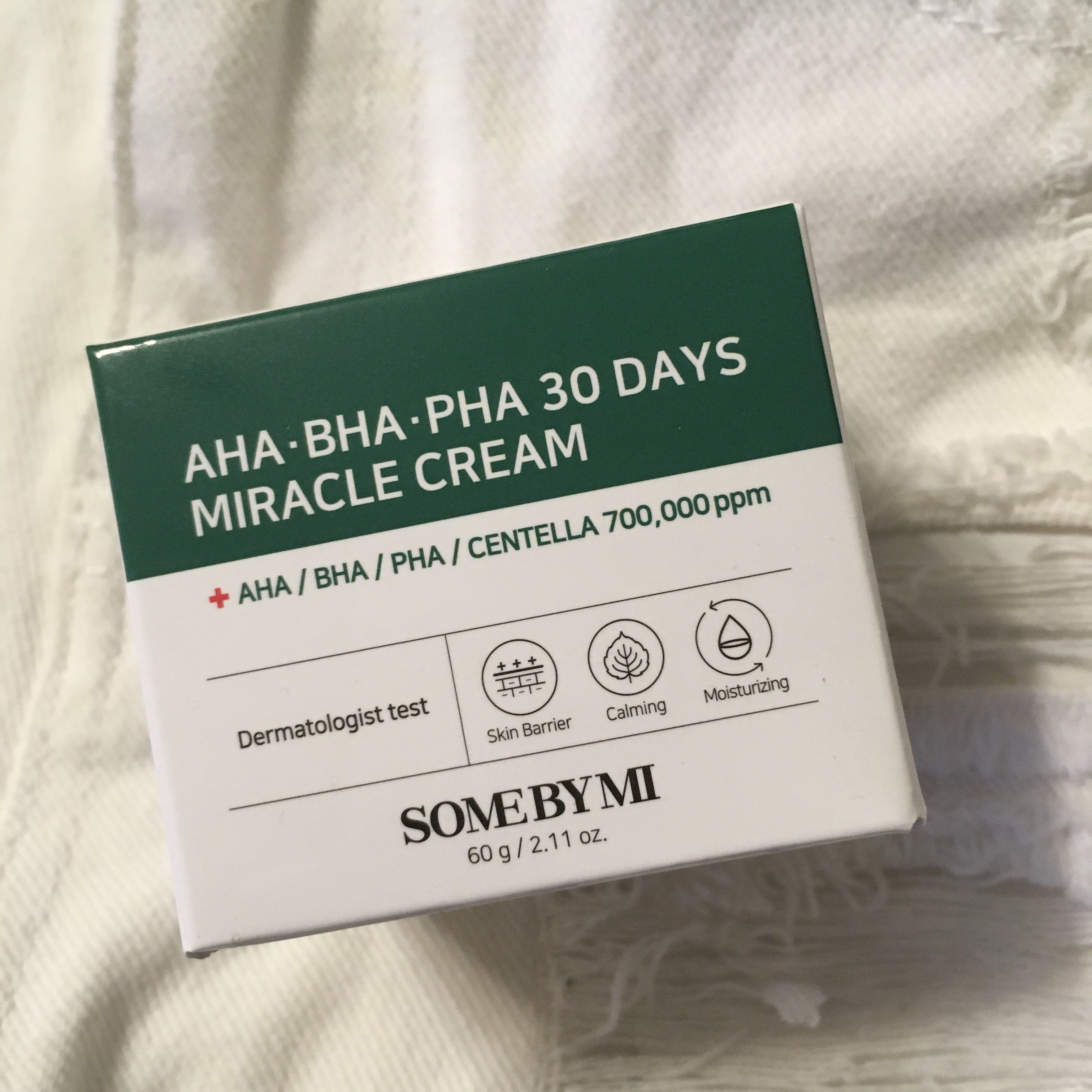 AHA·BHA·PHA 30デイズミラクルクリーム/SOME BY MI/フェイスクリームを使ったクチコミ（1枚目）